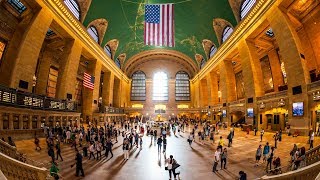 Walking Tour of Grand Central Terminal — New York City 【4K】🇺🇸 [upl. by Rahcir]