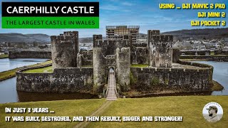 Caerphilly Castle  The Largest in Wales 2nd in Britain [upl. by Powel]