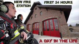 First 24 Hours in a New Fire Station  A Day in the Life [upl. by Leavitt]