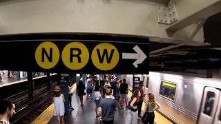 ⁴ᴷ The Busiest NYC Subway Station Times Square–42nd StreetPort Authority Bus Terminal [upl. by Friedly]