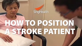 How To Position A Stroke Patient [upl. by Dukie]