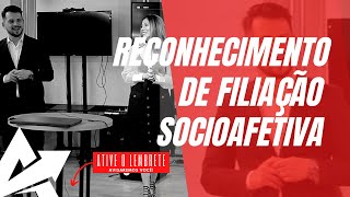 DIREITO DE FAMÍLIA Reconhecimento de filiação socioafetiva [upl. by Ahsiliw]