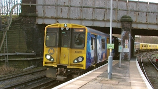 Half an Hour at 216  Birkenhead North Station 1022017  Class 507 508 terminus [upl. by Gnoz]