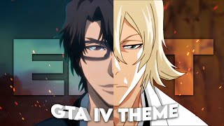 Aizen x Urahara  GTA IV Theme Edit [upl. by Essirahc]